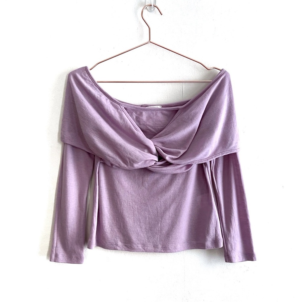 Viktoria & Woods Titanic Merino Top in Lavender